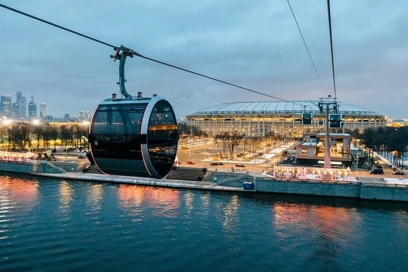 التلفريك الأول في موسكو