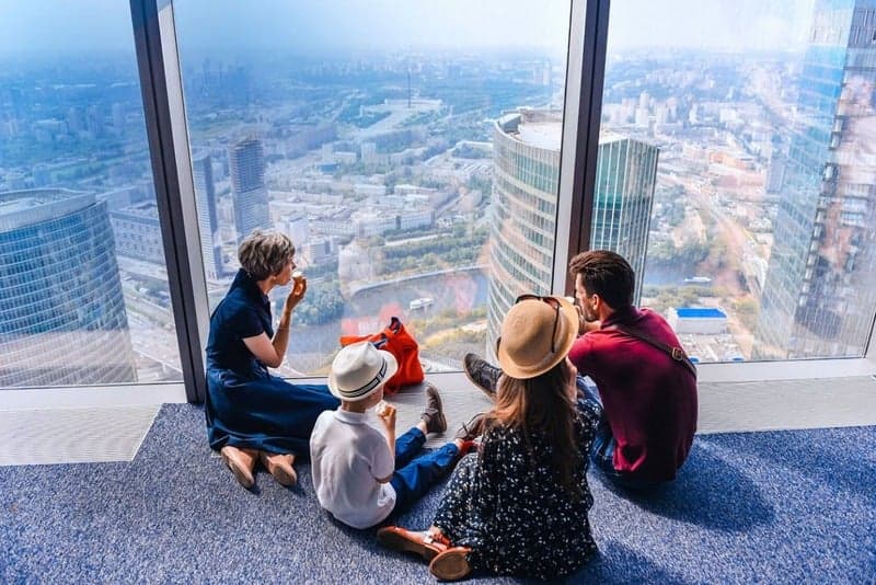 بانوراما موسكو سيتي (327 م)